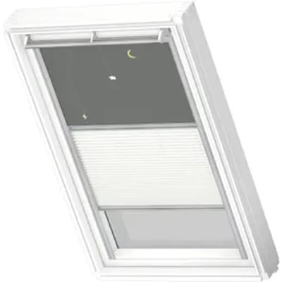 Velux Verduisterend Rolgordijn Dfd M04 4665s - Manueel - Wit