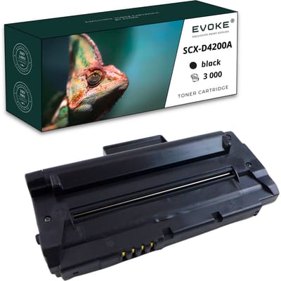 Evoke Compatibele Toner voor Samsung Scx-D4200A Scxd4200A Zwart 3000 Pagina's Scx 4200 4200D3 4200F 4200R 4250 D4200A