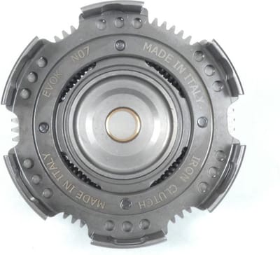 Cloche d'embrayage EVOK pour auto Piaggio Ape 50 2009 à 2017 Pignon 72 dens Iron