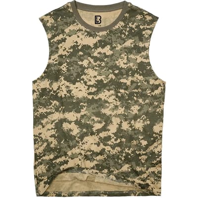 Brandit - T-Shirt Mouwloos shirt - M - Multicolours