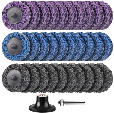 Coarse Grinding Wheel 50mm - 30 Stuks 2 Inch CSD Schijf, Voor Schuren, Polijsten en Roestverwijdering van Metaal en RVS