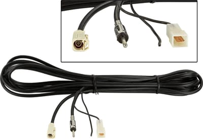 Calearo verlengkabel Fakra Z (f) - Fakra Z (f) 500 cm incl. voeding.