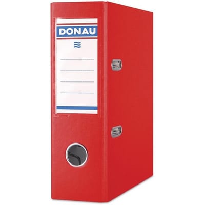 Donau A5 Ringbandkaart 75mm Rood - Documenten Organizeren