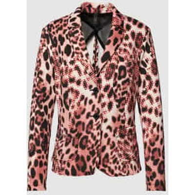 Blazer met all-over motief