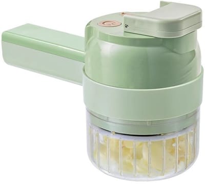Elektrische groentesnijder - Elektrische groentesnijder - Groentesnijder - Elektrische groentesnijder - Voedselverwerkingsmachine - Uiensnijder - Groen