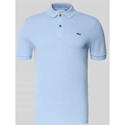 Slim fit poloshirt van puur katoen