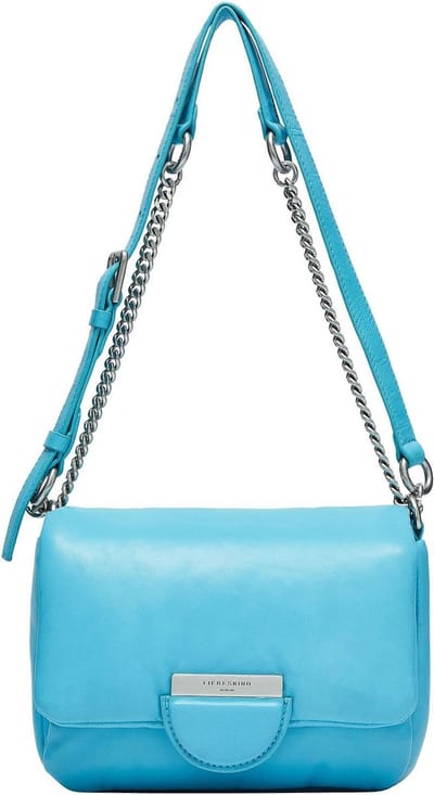 LIEBESKIND BERLIN Leren Schoudertas Helene Crossbody Blaster Neonblauw
