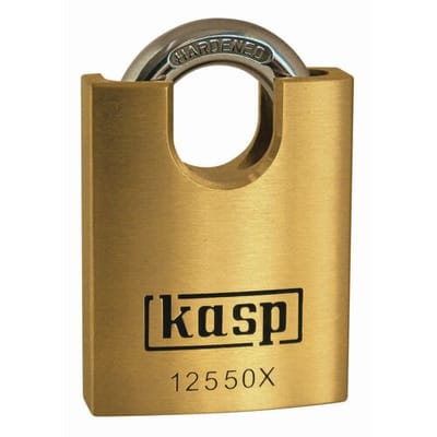 Kasp K12540XD Hangslot 40 mm Verschillend sluitend Goud-geel Sleutelslot