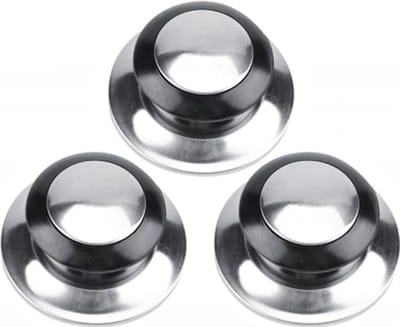 Dekselknoppen - pannen - Knop - Deksel - pan - set van 3