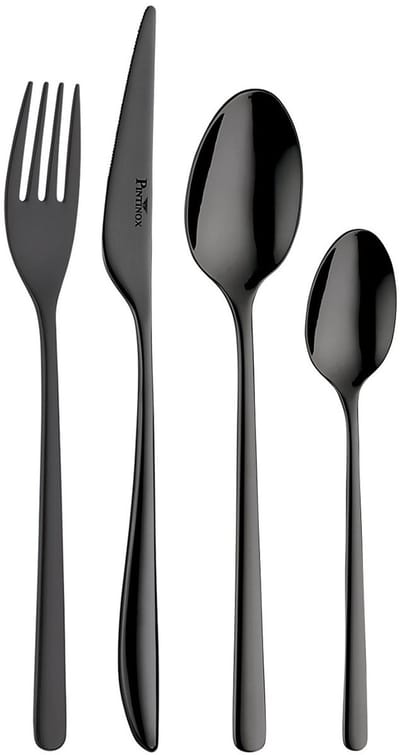 Pintinox Florence - 6 persoons 24 delig - hoogglans zwart