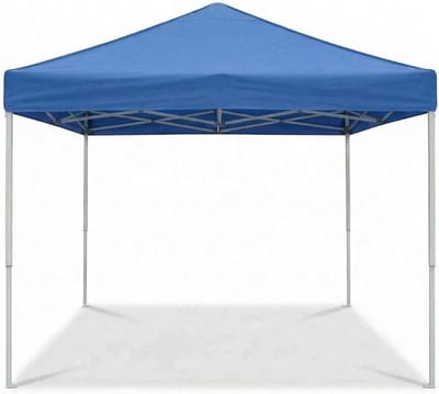 Professionele Pop-up Partytent 3x3m - Luxe Vouwtent - Waterdicht & UV-bestendig - Versterkt Stalen Frame met Topventilatie - Inclusief Verrijdbare Draagtas & Zandzakken - Blauw