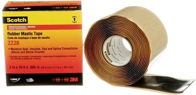 Scotch Scotch™ 2228 SCOTCH2228-50.8X3 Reparatietape Scotch 2228 Zwart (l x b) 3.1 m x 50 mm 1 stuk(s)