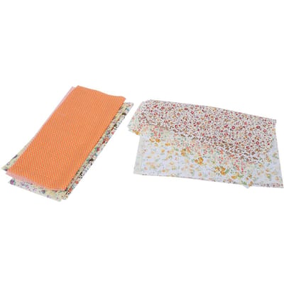 2 Zakken Katoen Stof DIY Bedrukte Stof Naaien Quilting Stoffen voor Handwerk white