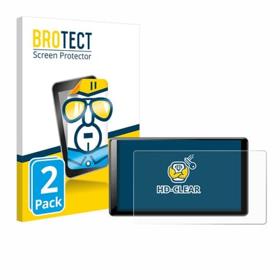 BROTECT - Screenprotector voor Pioneer SPH-EVO93DAB-UNI - Folie Beschermfolie transparant 2 Stuks