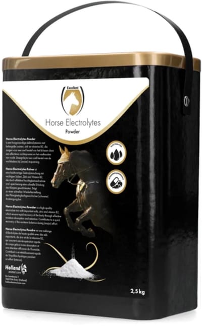 Excellent Paarden Elektrolyten Poeder met B2 – 2,5kg - Voedingssupplement voor paarden – Draagt bij aan het vasthouden en opnemen van vocht