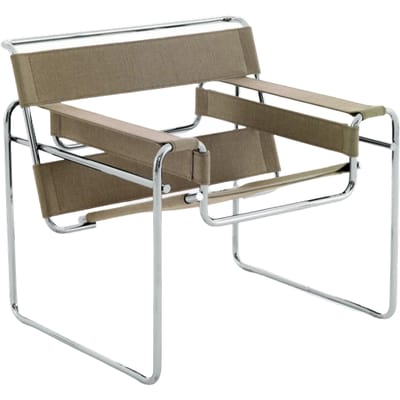 Knoll International - Breuer Original Wassily Lounge fauteuil - Linnen - 4 - 6 Wochen