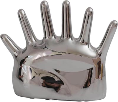 Sieraden Organizer - Accessoire Houder - Sieraden Presenteren - Uniek Handmodel - 18.5 cm - Blauw Zilver