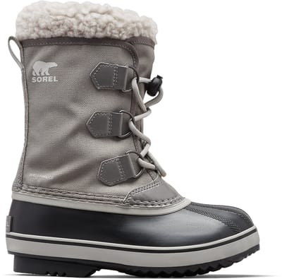 Sorel YOOT PAC™ NYLON WP Youth Unisex Snowboots - Quarry, Dove - Maat 36