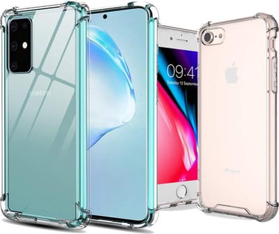 Anti-shock Siliconen Hoesje Geschikt voor Samsung Galaxy A03s - Transparante Back Cover met Extra Sterke Hoeken