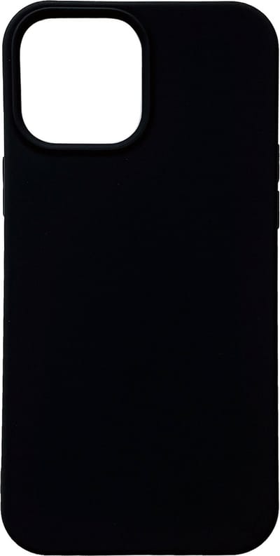 Casemania Hoesje Geschikt voor Apple iPhone 13 Pro Max - Zwart - Extra Stevig Siliconen Back Cover