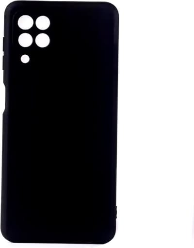 TPU back cover Geschikt voor Samsung Galaxy A42 5G - Zwart hoesje + gratis screenprotector