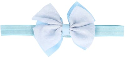 Haarsoires Haarband Sierband - Strikje - Baby - Blauw