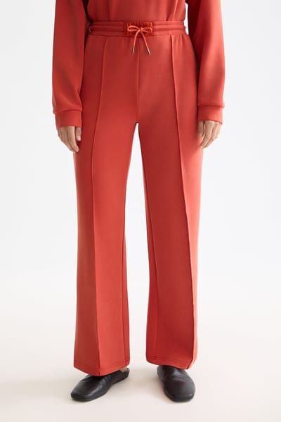 Scotch & Soda Tencel Sweatpants Ketchup Maat: M | Joggingbroeken Outlet | Dames