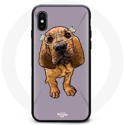 Iphone XS max hoesje Bruine slappe oren