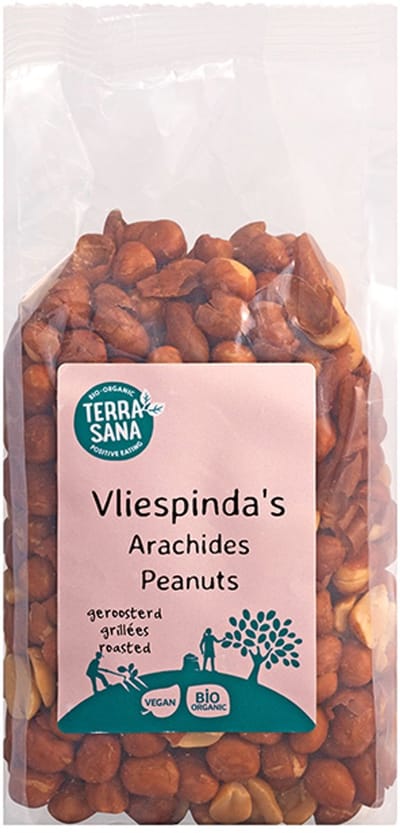 TerraSana - Geroosterde Biologische Vliespinda's - 250 g