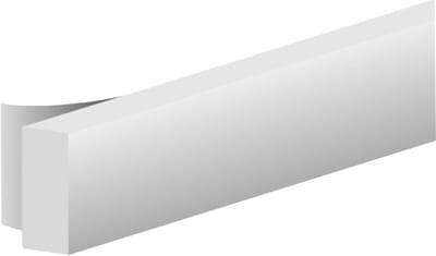 Ellen tochtband I-profiel 9 x 6 mm x 9 m wit