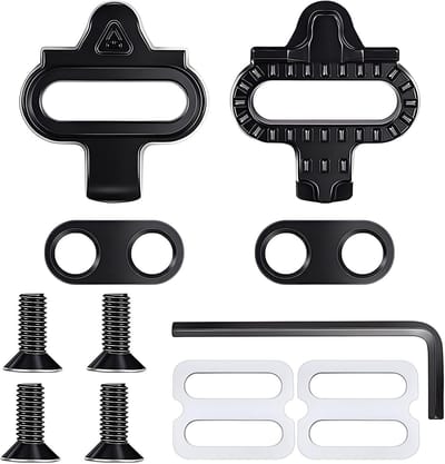 Fietschoenen set met pedalen en antislip ontwerp, ideaal voor racefietsen en mountainbikes, betrouwbaar voor binnen- en buitengebruik