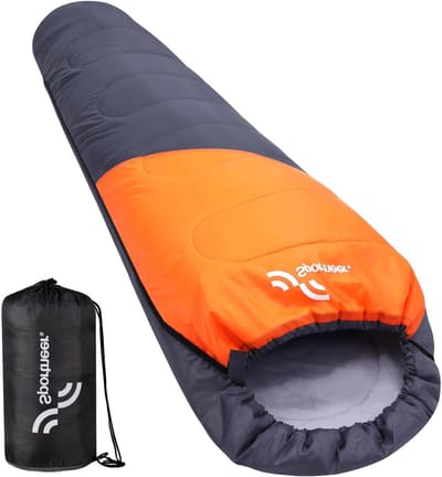 Zomer mummieslaapzak - 950 g - kleine pakmaat - licht - outdoor - heren en dames - volwassenen