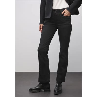 Bootcut jeans met klinknagels