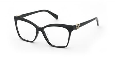 Blumarine VBM893 Nero lucido 54/15/140 WOMAN Brilmonturen