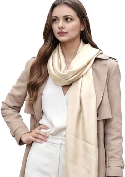 zijden sjaal 100% zijde halsdoek sjaal effen kleur wit zwart 180 x 90 cm effen kleur voor pak formele gelegenheden stola zakelijke stijl cadeau voor jou