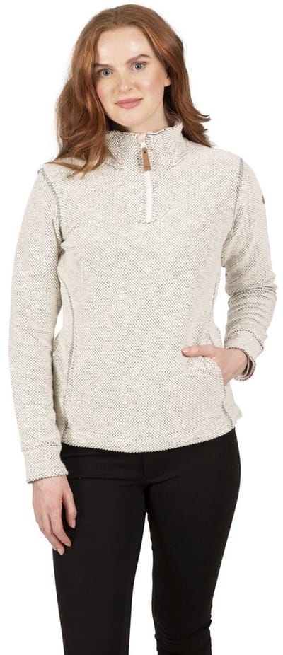 Trespass dameshoodie / sweatshirt Ronette - Casual damessweater, off-white