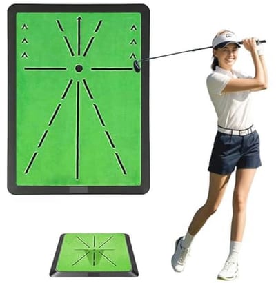 Golf Swing Mat voor Indoor en Outdoor Training - Antislip en Draagbaar