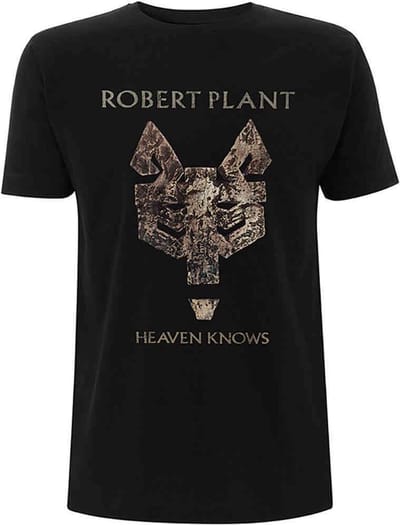 Robert Plant - Heaven Knows Heren T-shirt - S - Zwart