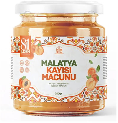 Malatya Kayısı Macunu – Doğal Bitkisel Macun – 240g