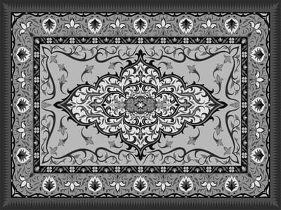 Vinyl | Vloerkleed vinyl | Hoary | 170x170 cm