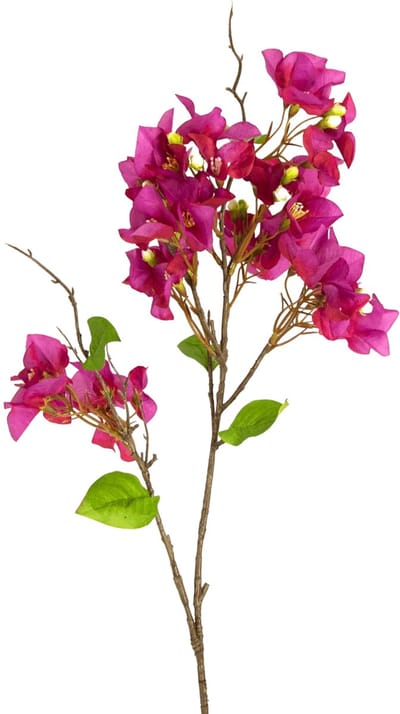 Easyplants | Kunstbloem Bougainvillea 90 cm paars | Zijde | Nepbloemen | paars | Onderhoudsvrij | Kant-en-klaar
