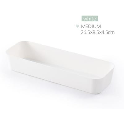 Combineerbare Opbergbox Bureau Cosmetica Opberg Make-up Kleding Tafelgerei Houder Lade-organizer Lades Ondergoed Organizer