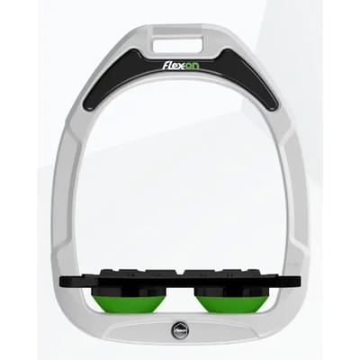 Plat Grip Wit/Zwart/Groen Flex-On Green Composite