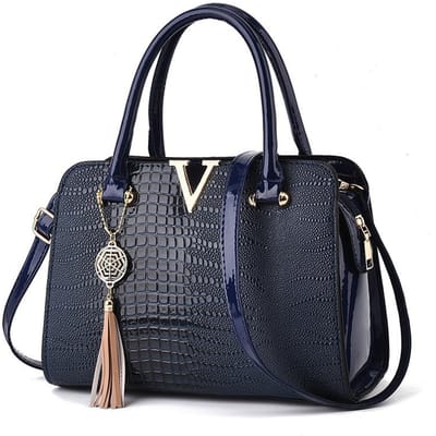Nieuwe Tas met Stenen Print Grote Capaciteit Dames Retro Mode Draagtas Senior Sense Pendeltas .