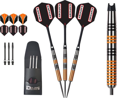 ABC Darts - Professionele Dartpijlen 90% - Ambers 209 - 29 gram