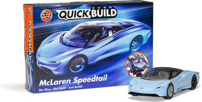 Airfix Modelbouwpakket - J6052 QUICKBUILD McLaren Speedtail Plastic - Airfix - Modelbouw
