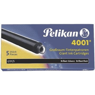 Pelikan 4001 - Lange Inktpatronen - Zwart