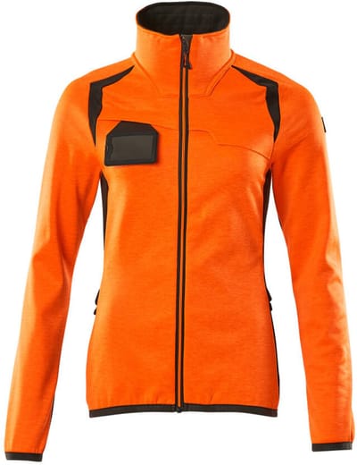 Mascot Accelerate Safe Fleecetrui met rits 19453-316 - hi-vis oranje/donkerantraciet - 3XL