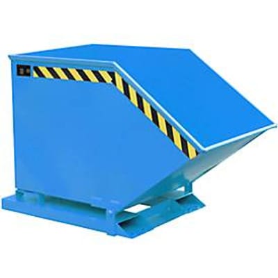 Kiepcontainer KK 400, blauw (RAL 5012)