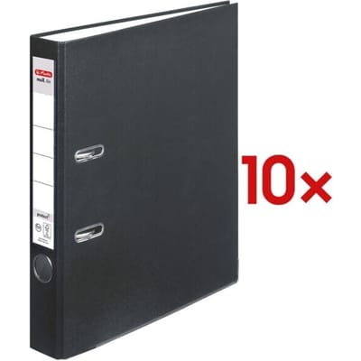 herlitz ordner maX.file protect, A4, rugbreedte 50 mm, zwart